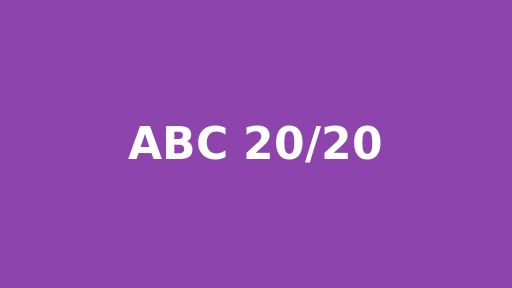 ABC 20/20