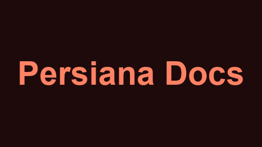 Persiana Docs