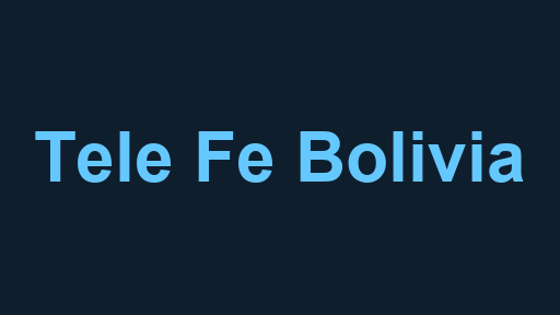 Tele Fe Bolivia